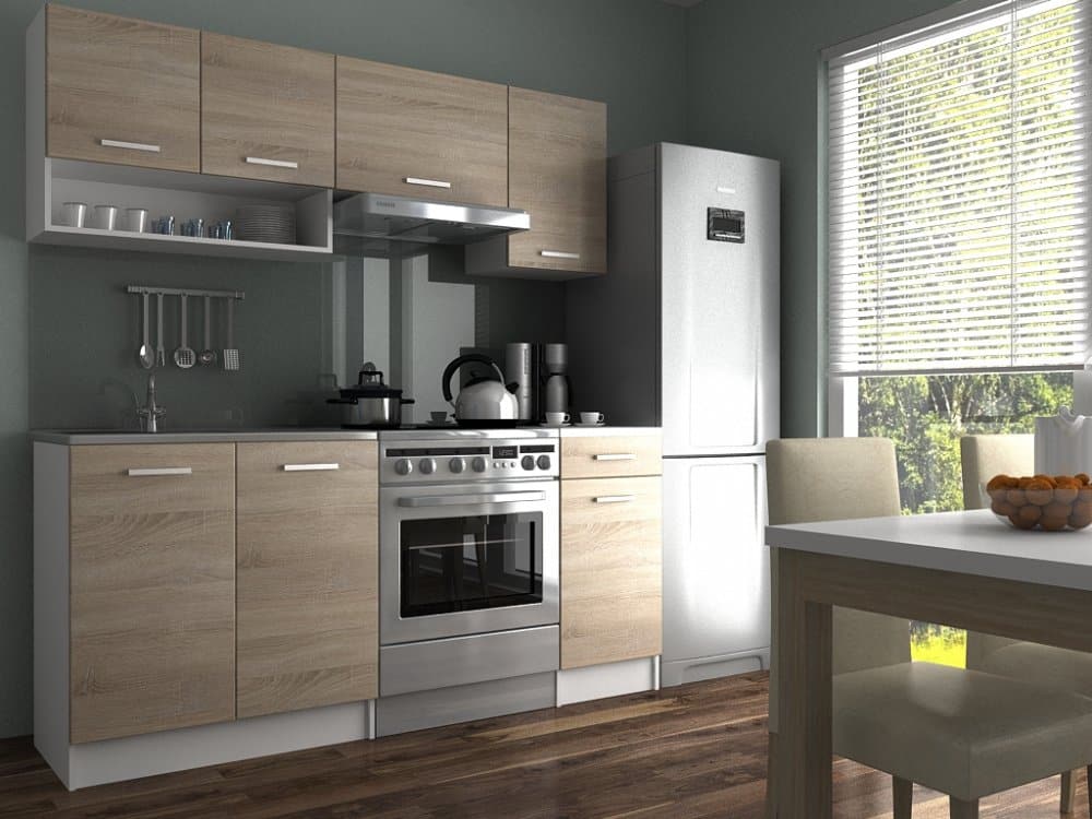 Kuchyňská linka Lulu II 120/180 sonoma - FALCO