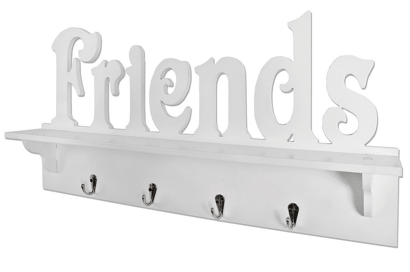 Nástěnná police s věšáky Friends 28305