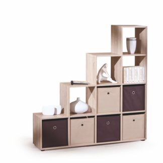 Regál LUINI dub sonoma Halmar