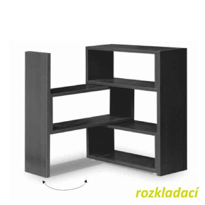 Regál KLOE III Tempo Kondela Wenge