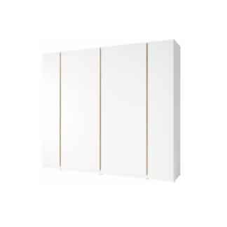 Šatní 6-dveřová skříň PIETRO bílá / dub divoký Tempo Kondela