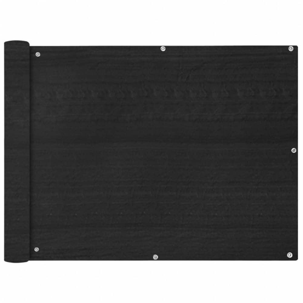 Balkónová zástěna HDPE 90 x 400 cm Antracit