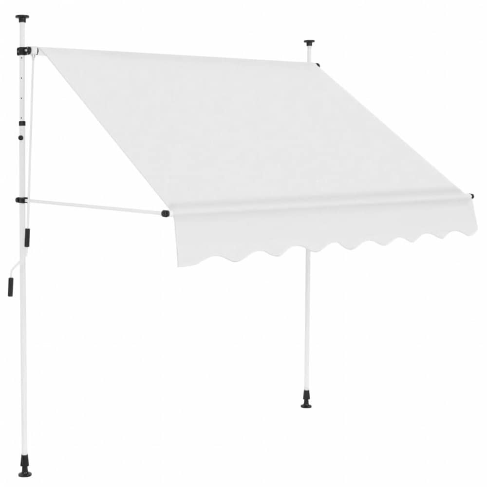 Zatahovací markýza 150x120 cm Dekorhome Krémová