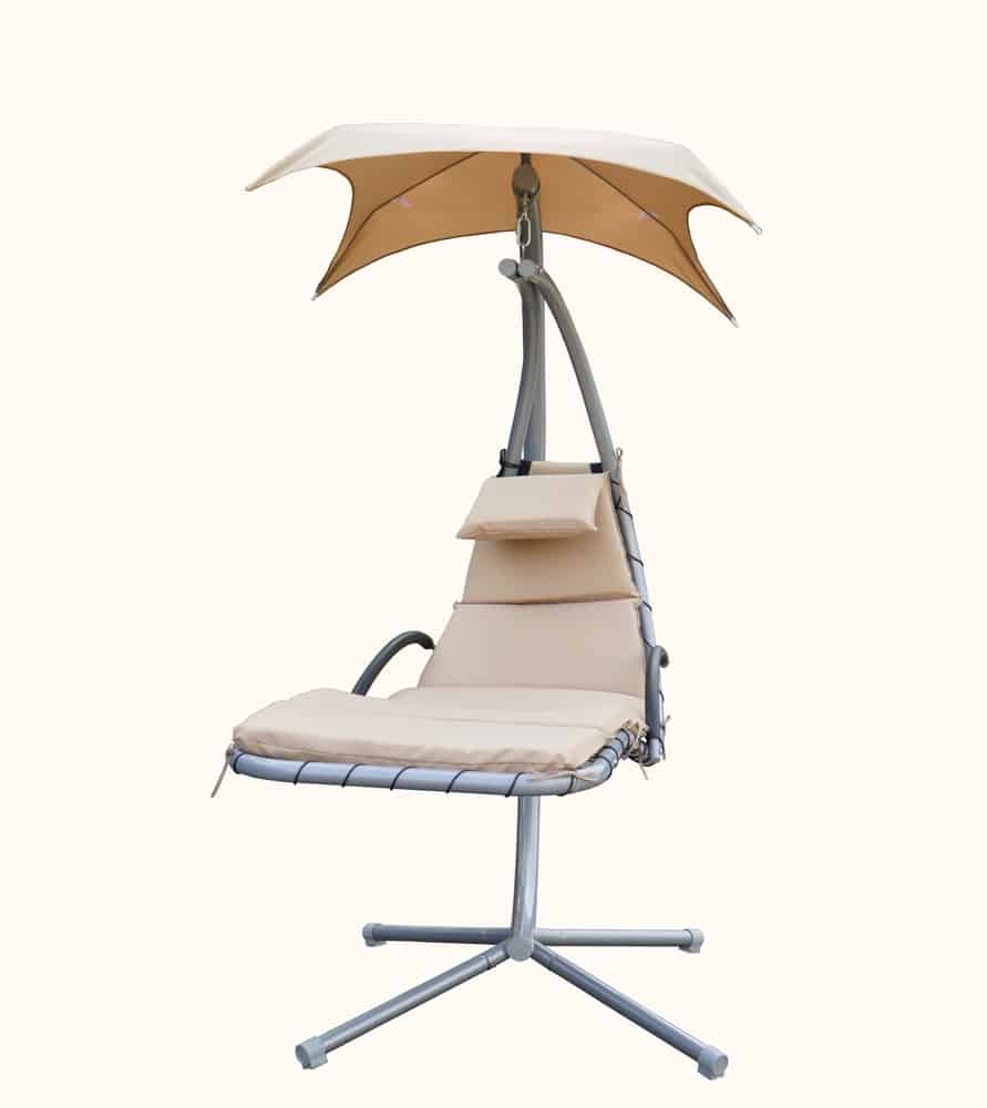 houpačka ZÁVĚSNÁ 6119 - červená ROJAPLAST béžová