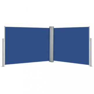 Zatahovací boční markýza 140x1000 cm Dekorhome Modrá