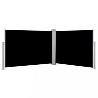 Zatahovací boční markýza 120x1000 cm Dekorhome Černá