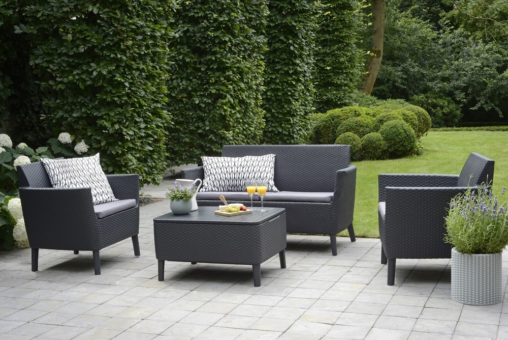 SALEMO set - grafit Allibert