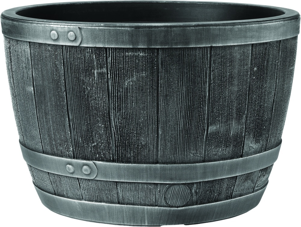 Květináč BLENHEIM HALF BARREL 81L CÍN Stewart