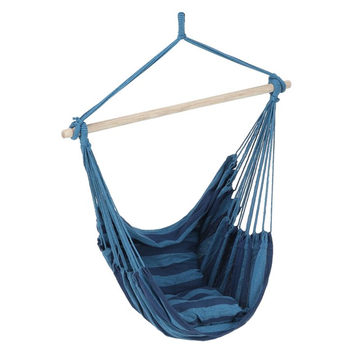 Závěsné houpací křeslo NIKOLO NEW modrá