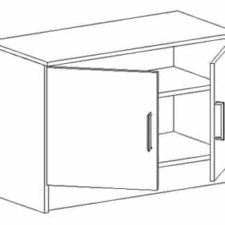 Botník MÁŠENKA TB-101, bílá/černá