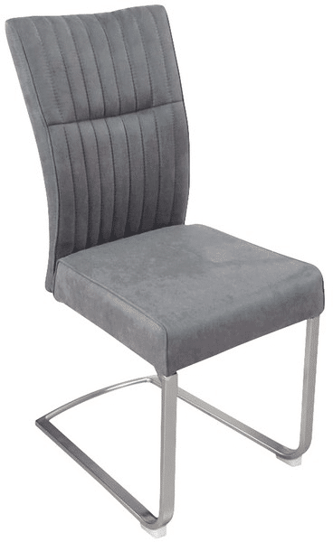 Jídelní židle Sonata, šedá vintage látka