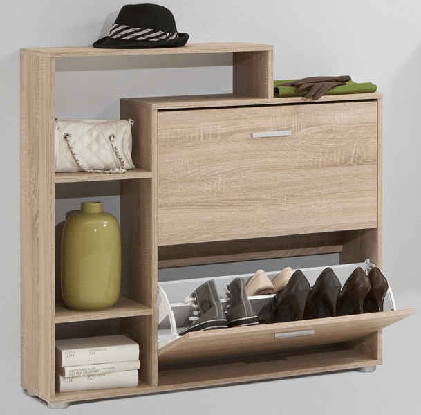 Asko Botník s regálem Penny 99, dub sonoma