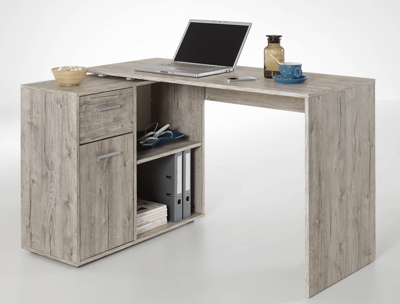 Asko Psací stůl s regálem Albrecht, pískový dub