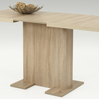 Asko Jídelní stůl Lisa 110x70 cm, dub sonoma, rozkládací