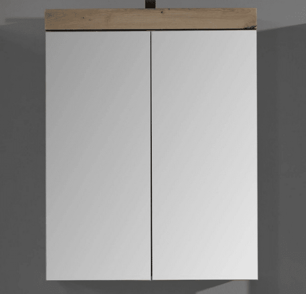 Asko Koupelnová skříňka se zrcadlem Amanda 405, sukový dub