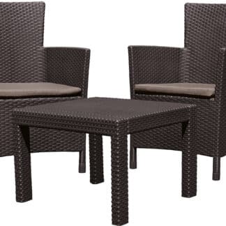 ROSARIO BALCONY set hnědý Allibert