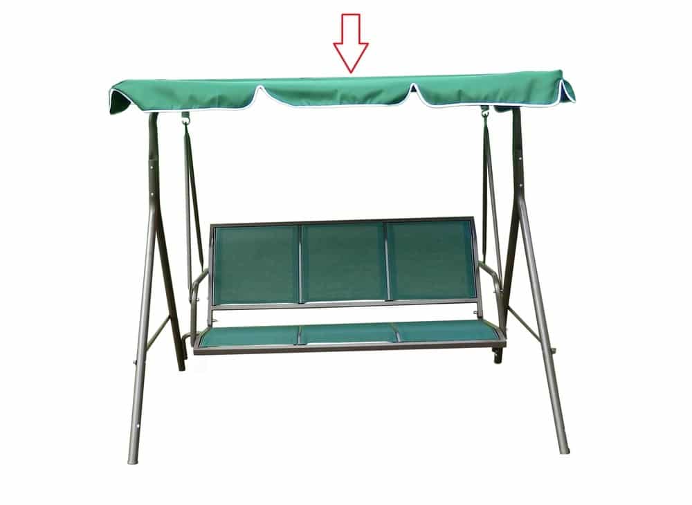 stříška k houp. COMFORT béžová ROJAPLAST Zelená