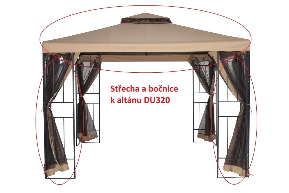Střecha a bočnice k altánu DU320 ROJAPLAST