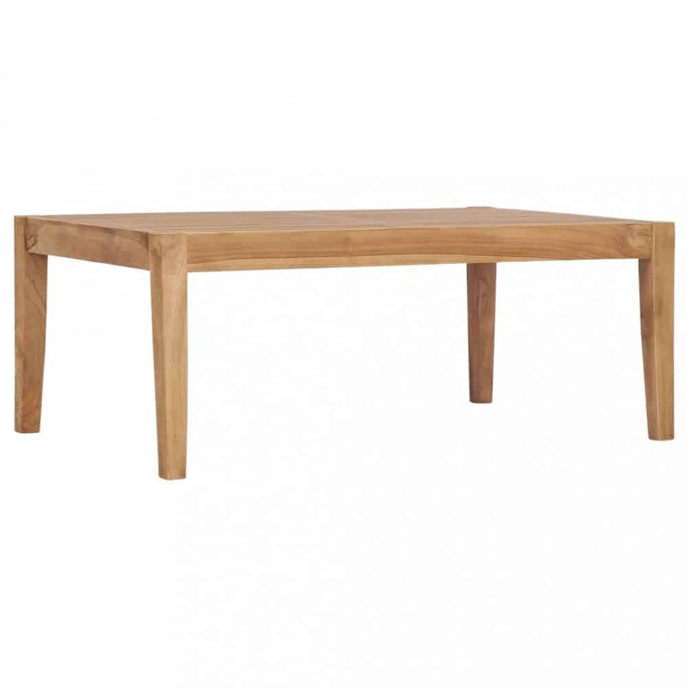 Zahradní konferenční stolek z teakového dřeva Dekorhome