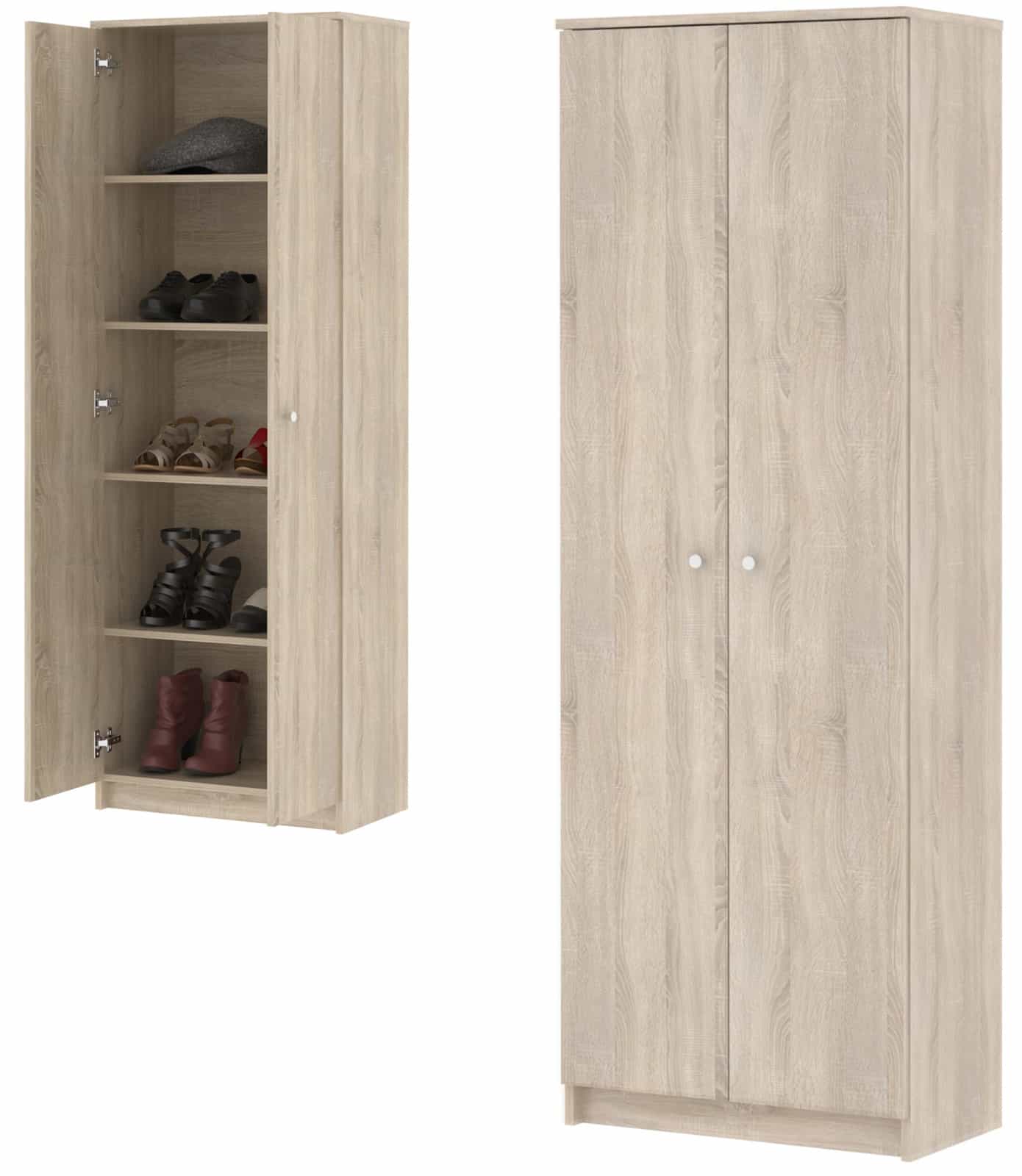 Botník KV05, dub sonoma