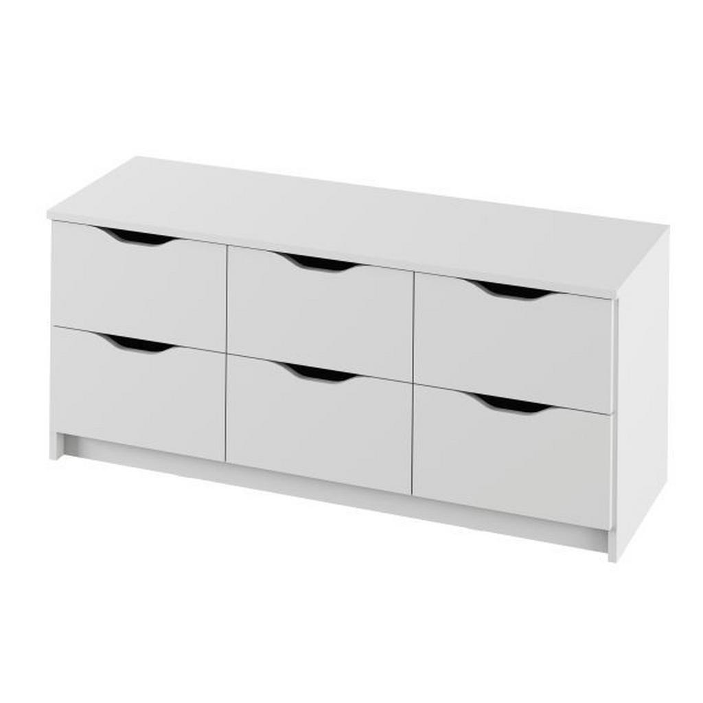 Möbelix Komoda Adriana 1 Bílá