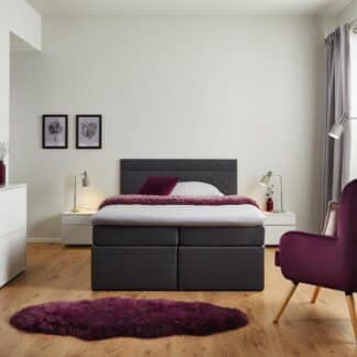 Möbelix Boxspring Postel Rosa 140