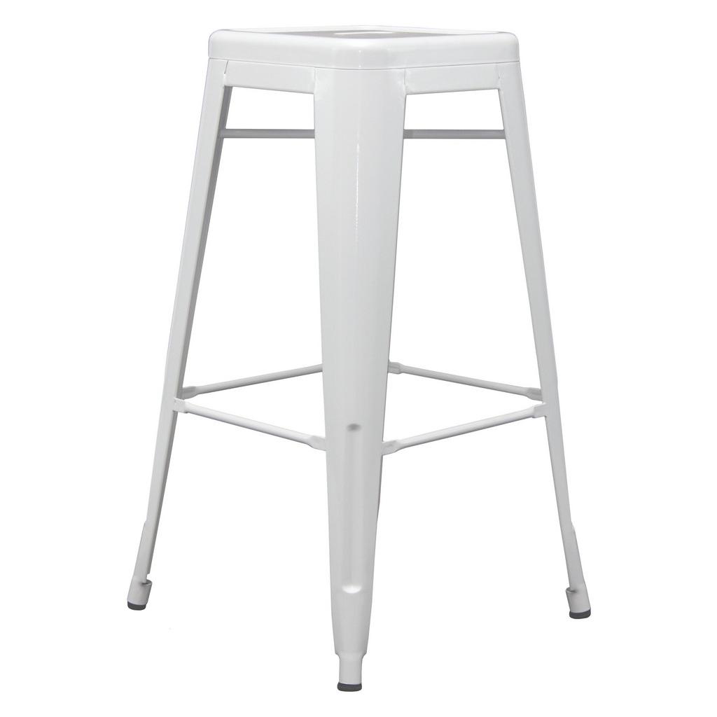 Möbelix Barová Židle Paul Bílá