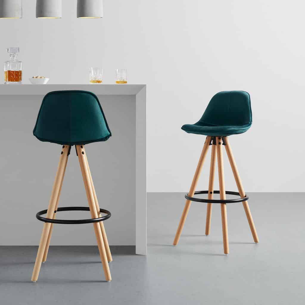 Möbelix Barová Židle Celia Zelená