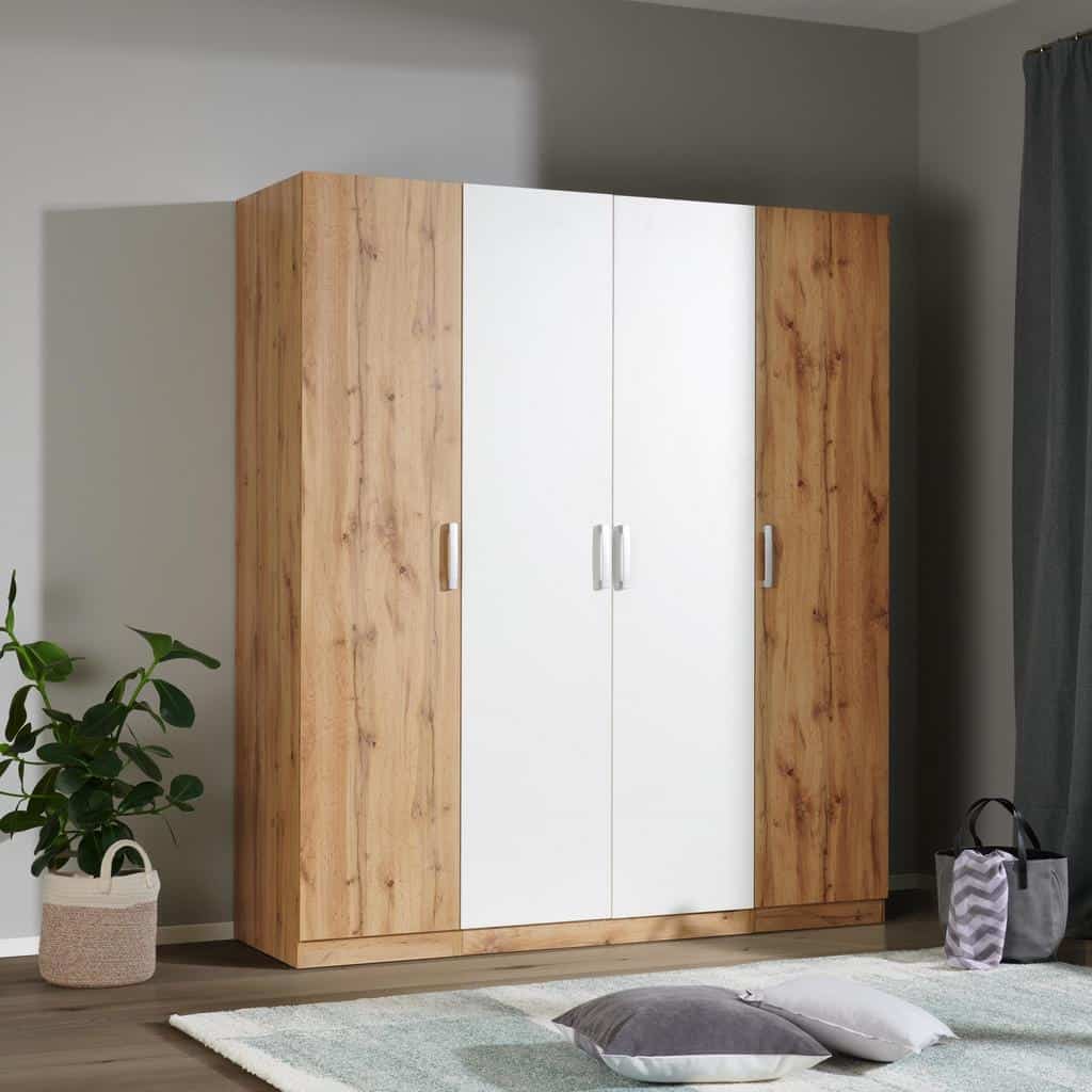 Möbelix Šatní Skříň Unit 4 Dveře