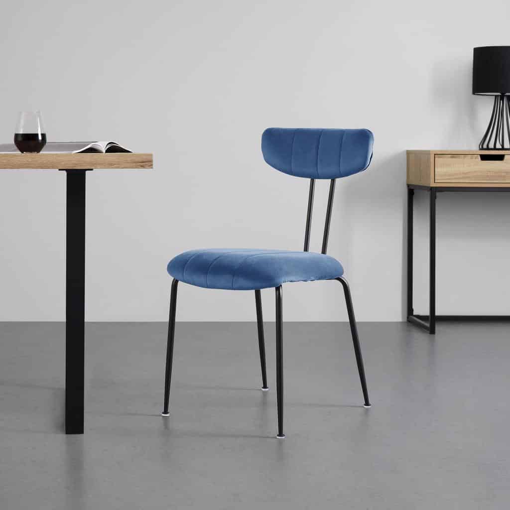 Möbelix Jídelní Židle Tylor Modrá