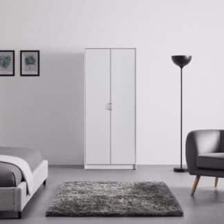 Möbelix Šatní Skříň Nika Bílá 75cm