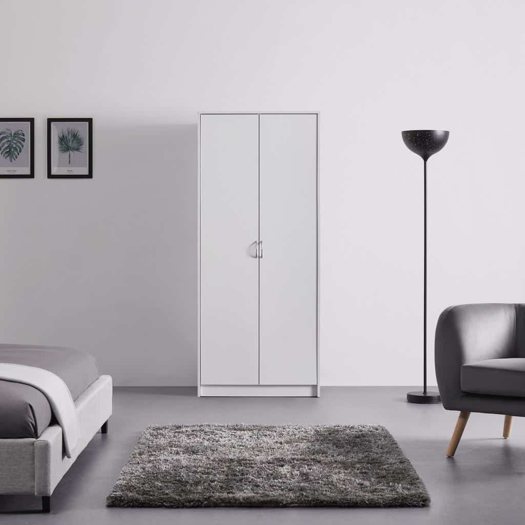 Möbelix Šatní Skříň Nika Bílá 75cm