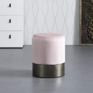 Möbelix Taburet Julene Růžová