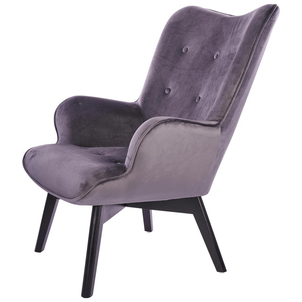 Möbelix Křeslo Aida Šedá