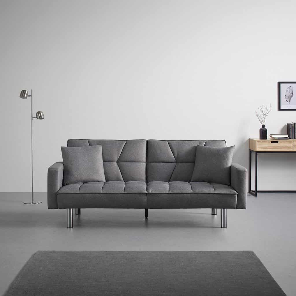 Möbelix Rozkládací Pohovka David Šedá