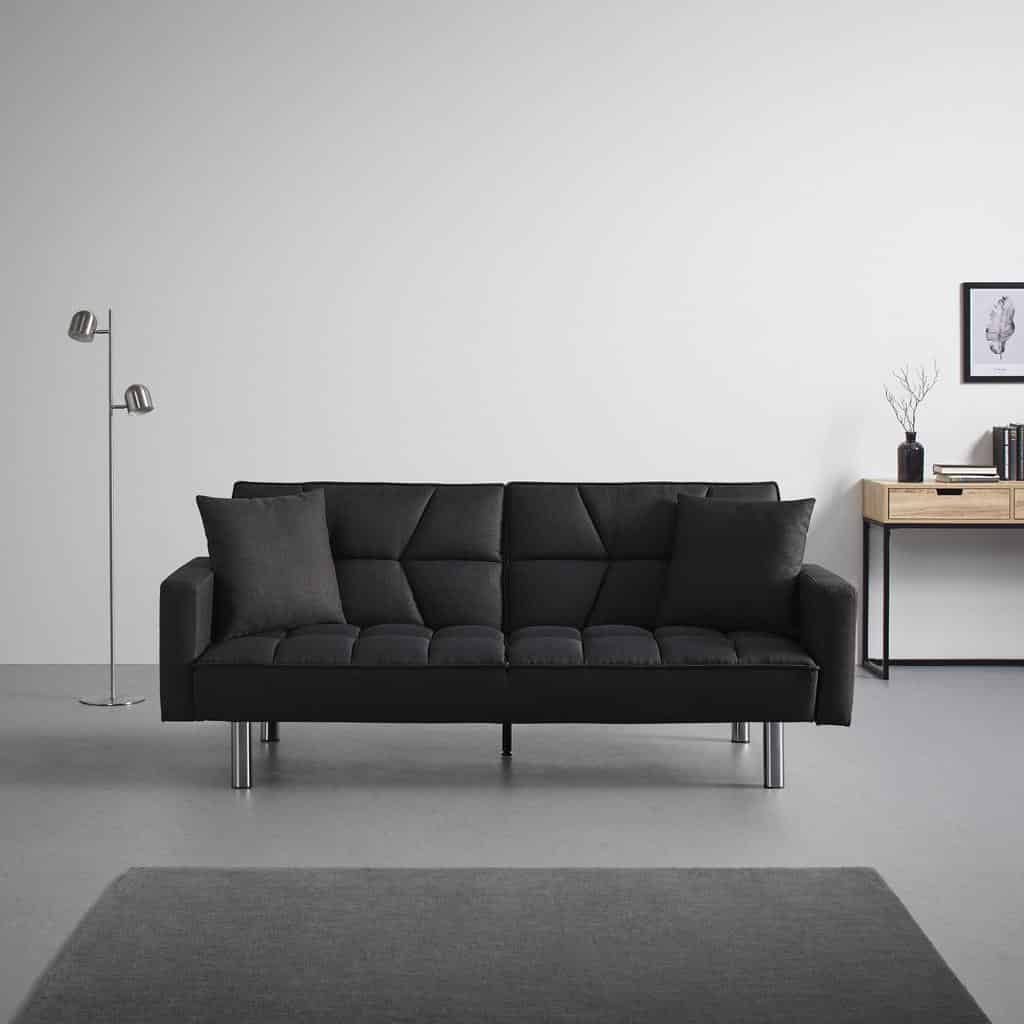 Möbelix Rozkládací Pohovka David Tm.šedá