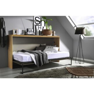 Möbelix Skládací Postel 214 Cm Dub/šedá