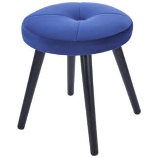 Möbelix Taburet Phill Tmavě Modrá
