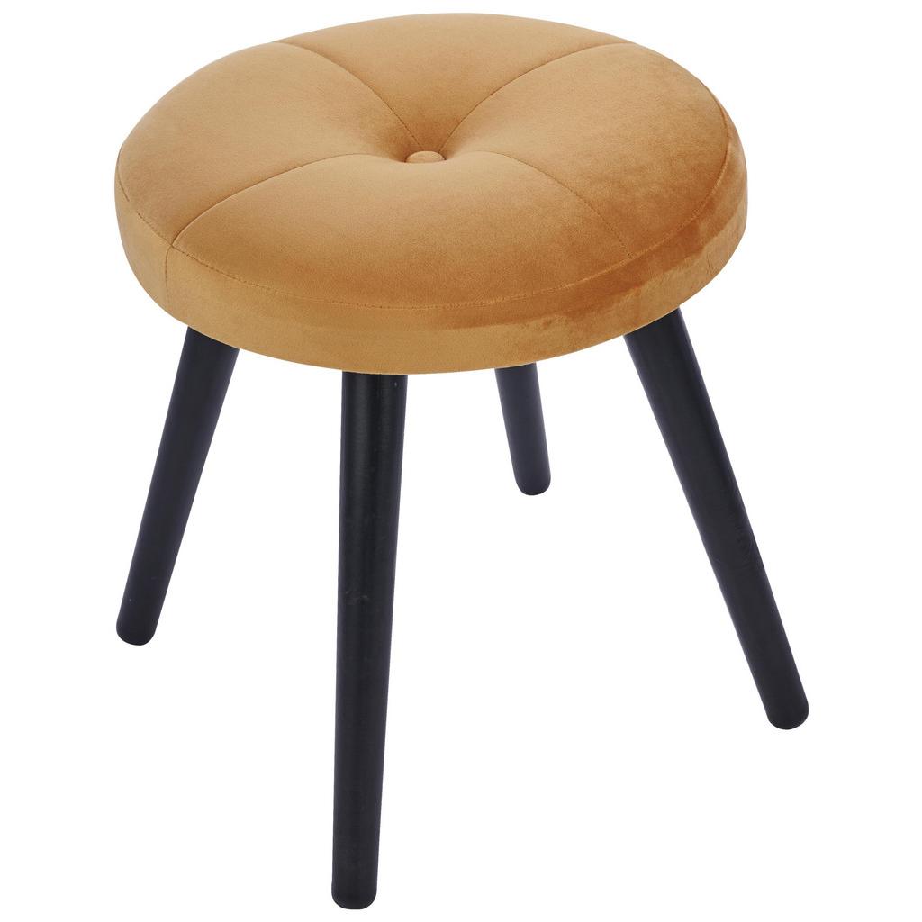 Möbelix Taburet Phill Oranžová