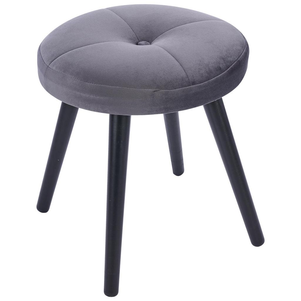 Möbelix Taburet Phill Šedá