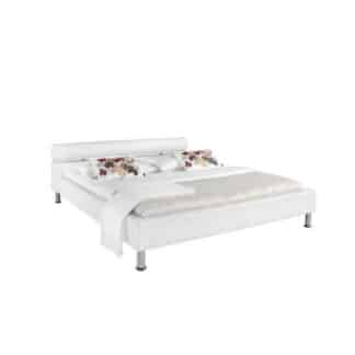 XXXLutz Čalouněná Postel 140/200 Cm Textil Bílá Carryhome