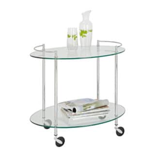 XXXLutz Servírovací Vozík Barvy Chromu