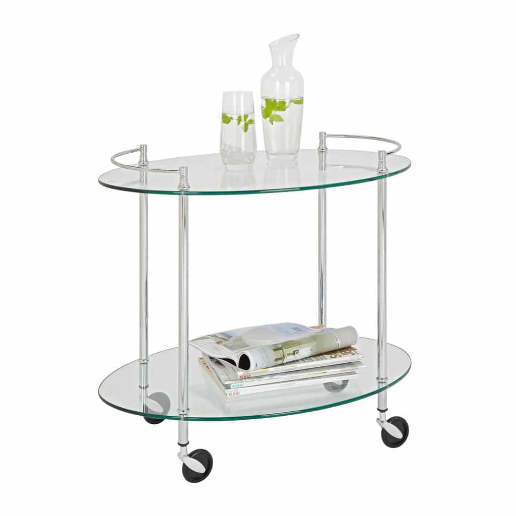 XXXLutz Servírovací Vozík Barvy Chromu