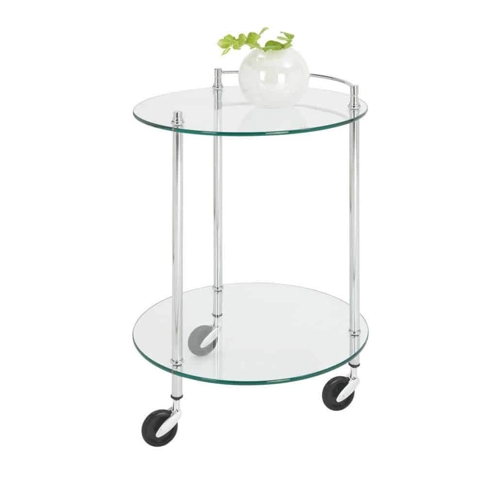 XXXLutz Servírovací Vozík Barvy Chromu