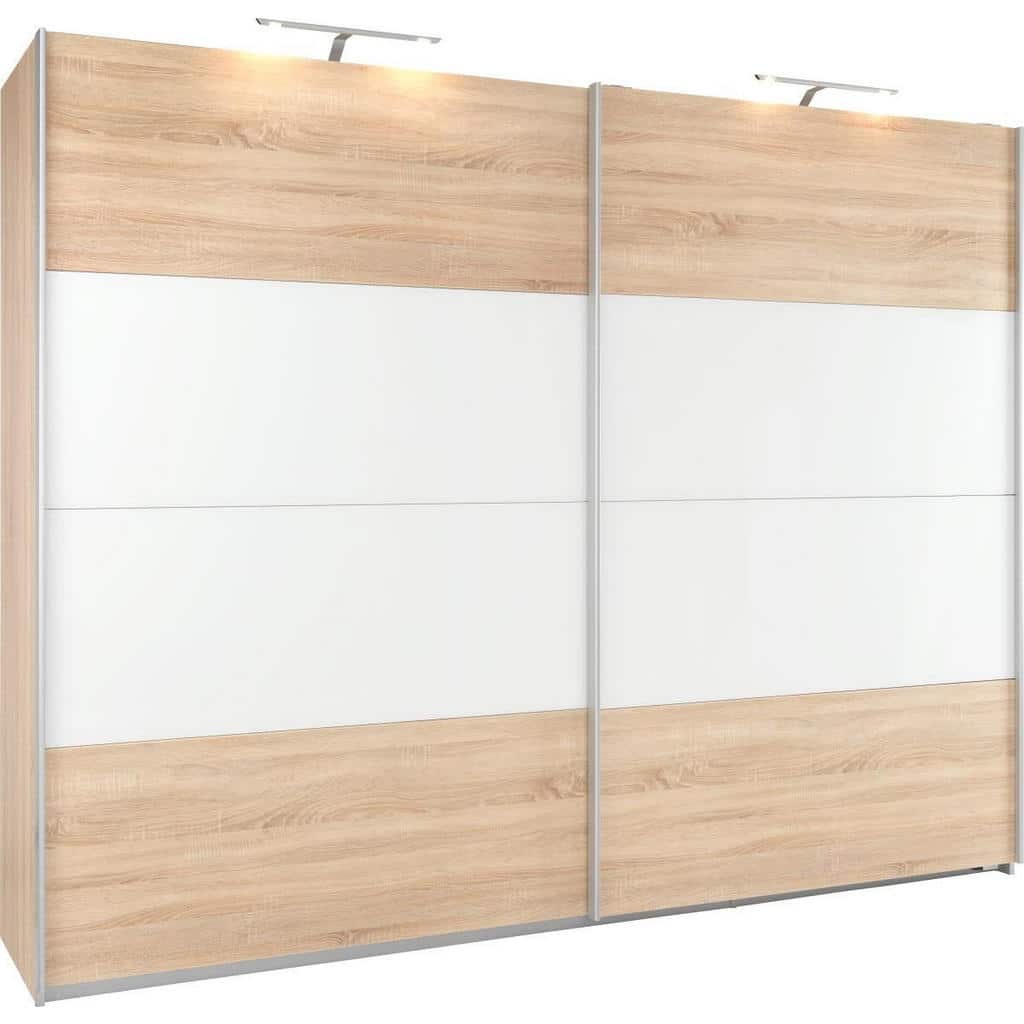 XXXLutz Skříň S Pos. Dveřmi.(Hor.ved.) Bílá Sonoma Dub Xora