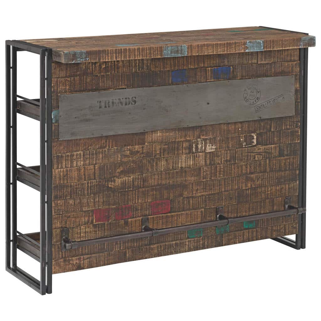 XXXLutz Bar Hnědá Černá