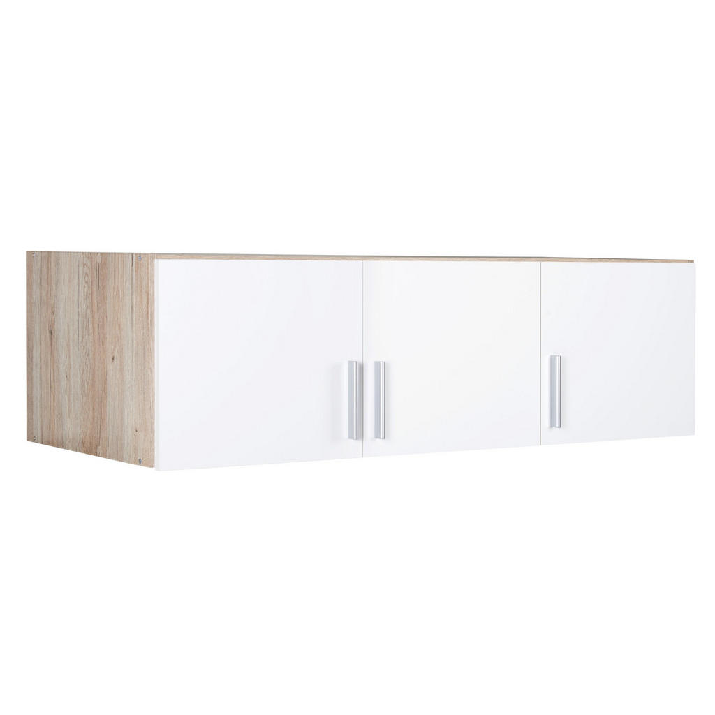 XXXLutz Nástavec Na Skříň Bílá Barvy Dubu Carryhome