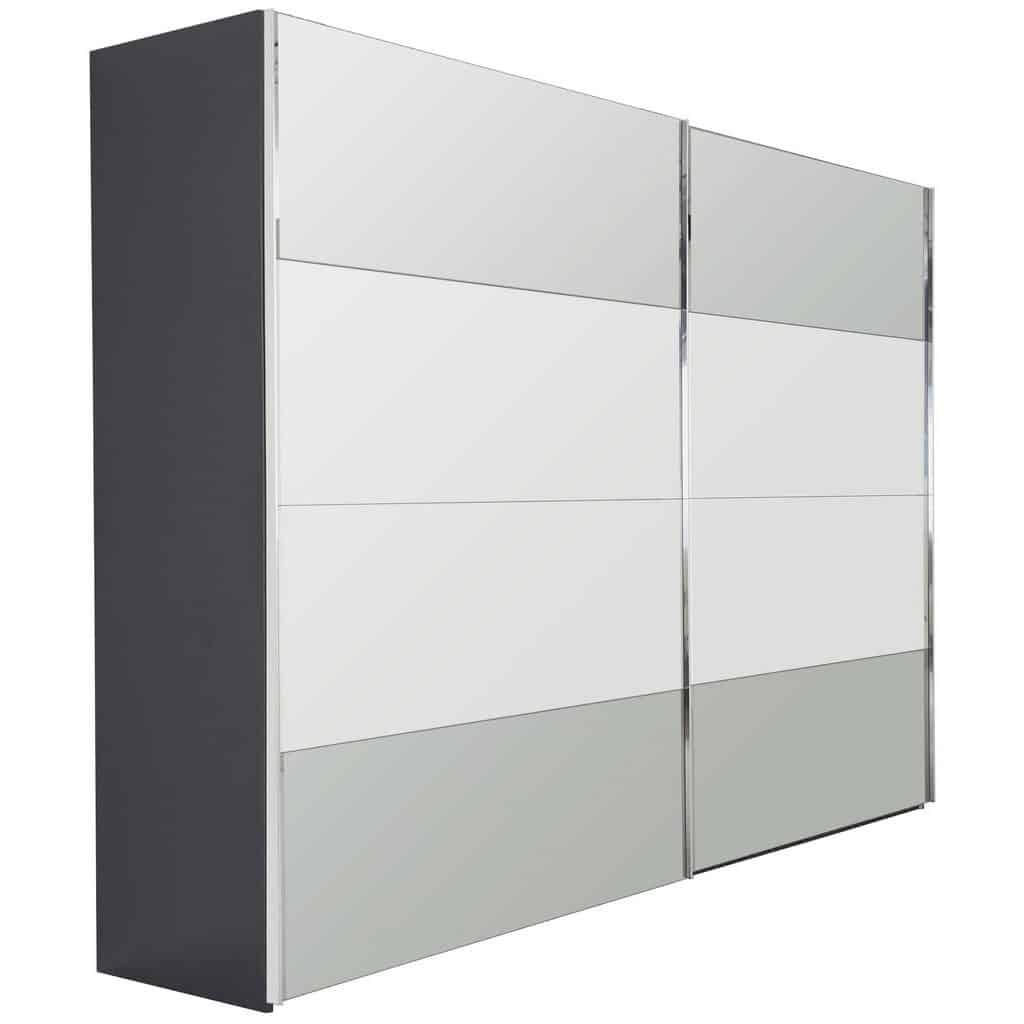 XXXLutz Skříň S Posuvnými Dveřmi Černá Novel