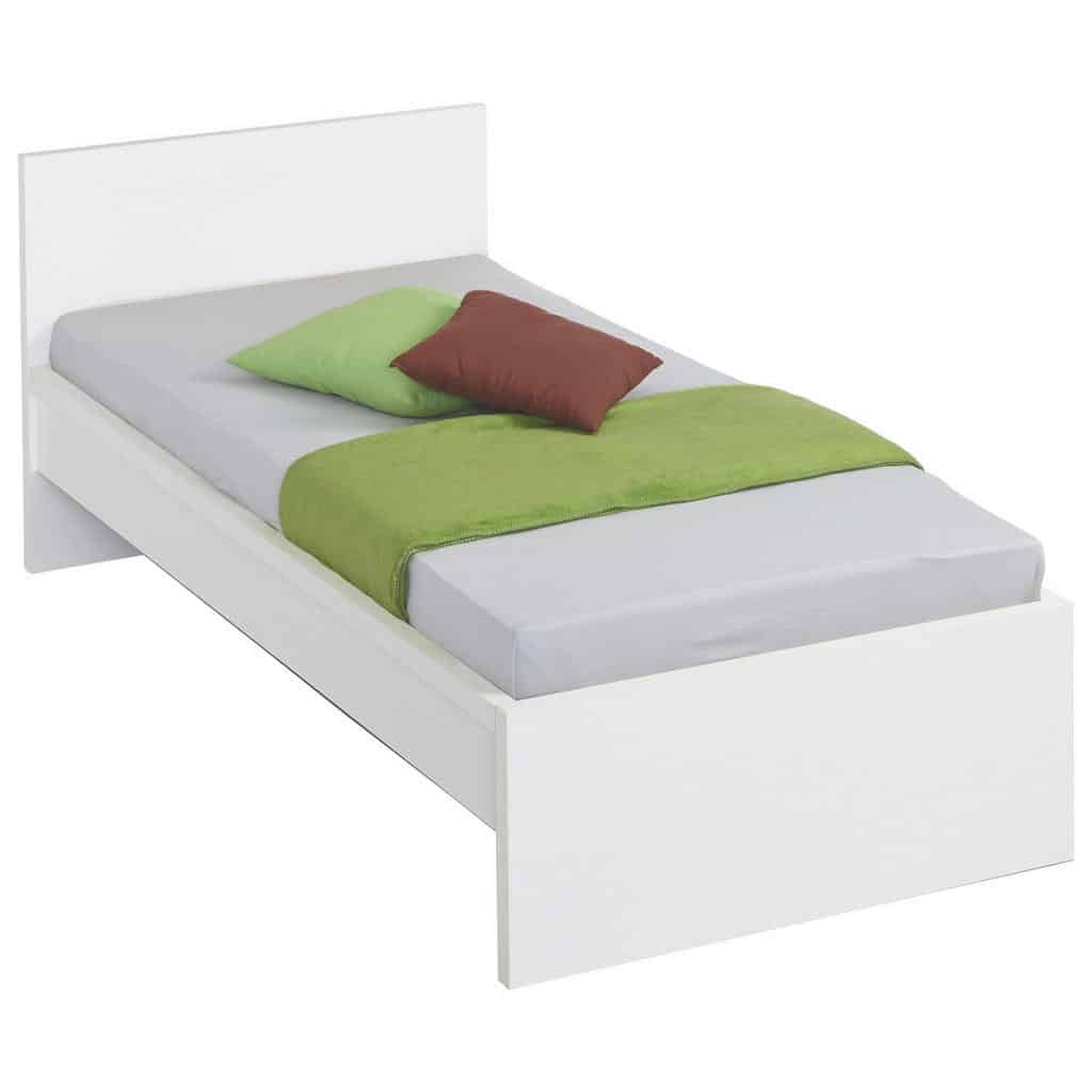 XXXLutz Postel 90/200 Cm Kompozitní Dřevo Bílá Carryhome