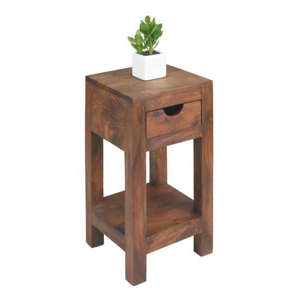 XXXLutz Sloup Na Květiny Sheesham Barvy Sheesham Landscape